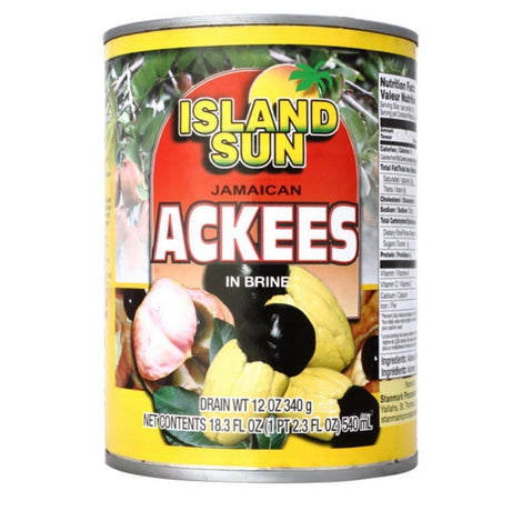 Island Sun Jamaican Canned Ackees (Pack of 6)