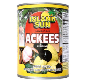 Island Sun Jamaican Ackees in a can (Pack of 6)